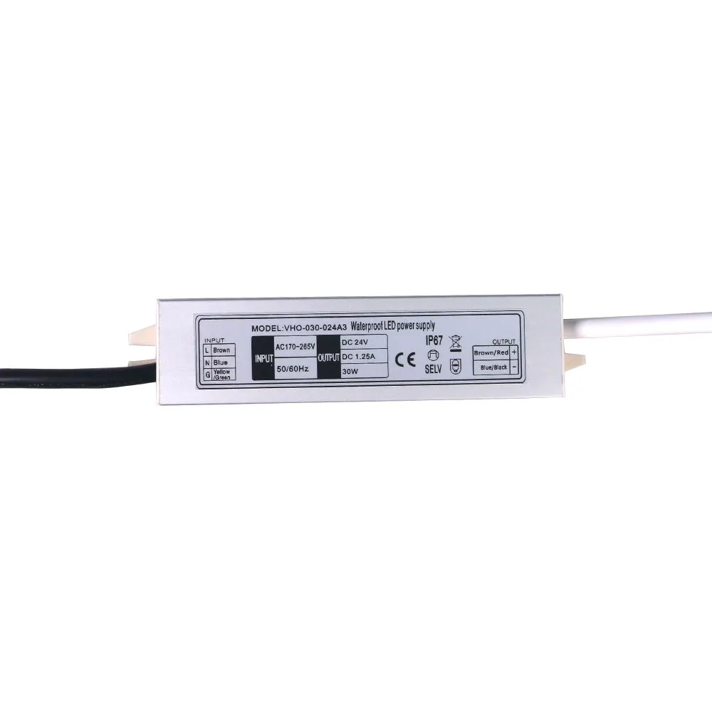 Ultra İnce veya İnce 12V/24V AC-DC LED SMPS Güç Kaynağı